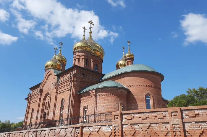 Воскресенский монастырь в Тольятти Церковь иконы Отрада и Утешение