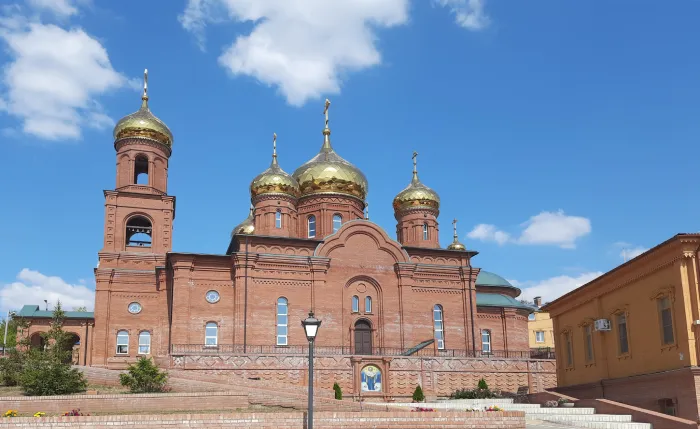 Воскресенский монастырь в Тольятти Церковь иконы Отрада и Утешение