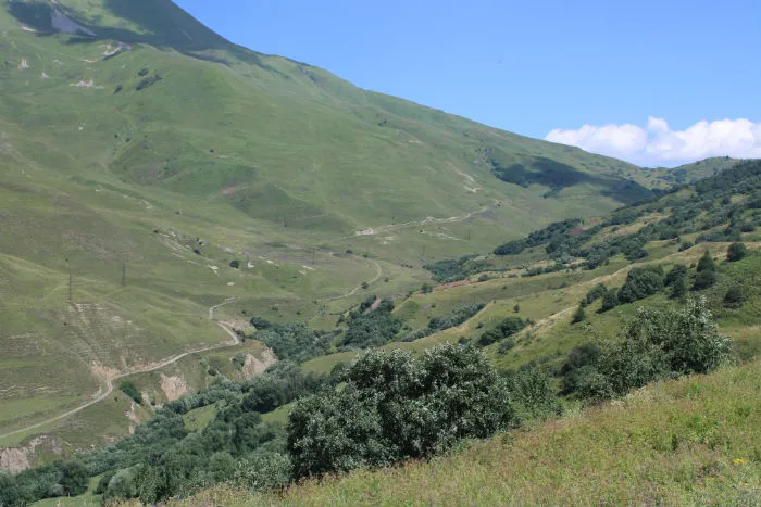 Куртатинское ущелье в Северной Осетии