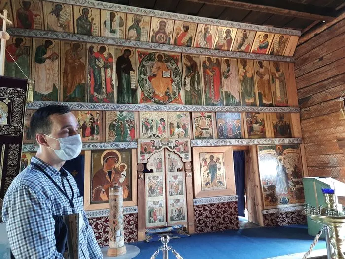 Иконостас Церкви Покрова Пресвятой Богородицы в Кижах