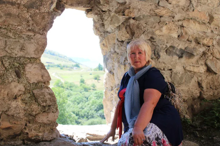 Куртатинское ущелье в Северной Осетии Аул Дзивгис Наскальная крепость