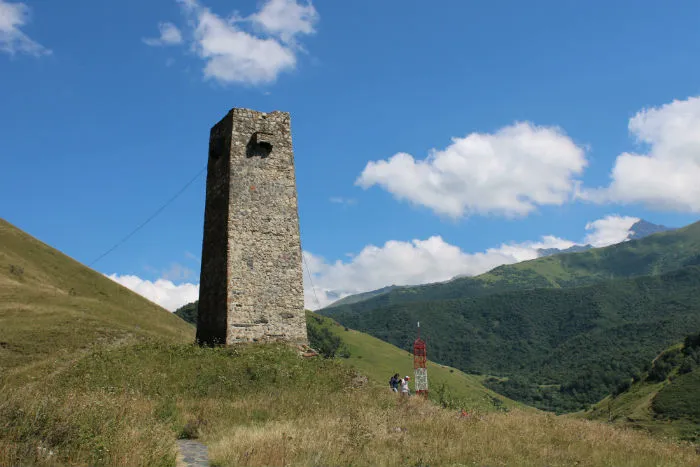 Город мёртвых в Северной Осетии Сторожевая башня Аликовых