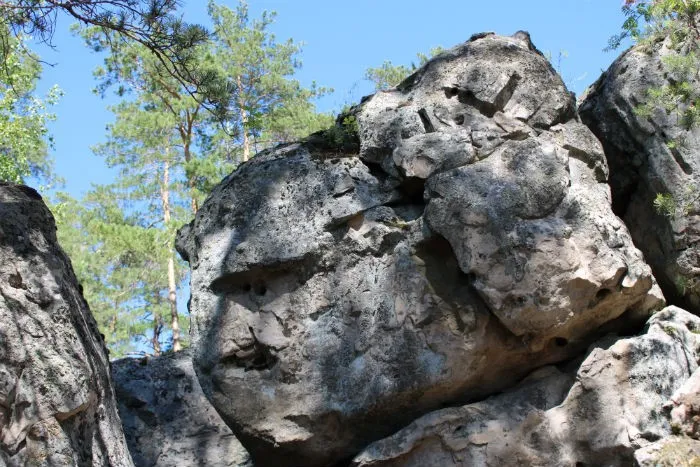 Рачейские скалы в Самарской области