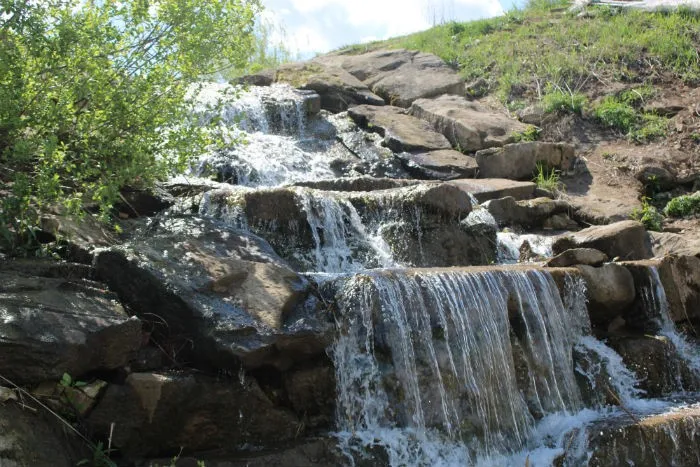 Водопад в Кинельском районе Самарской области