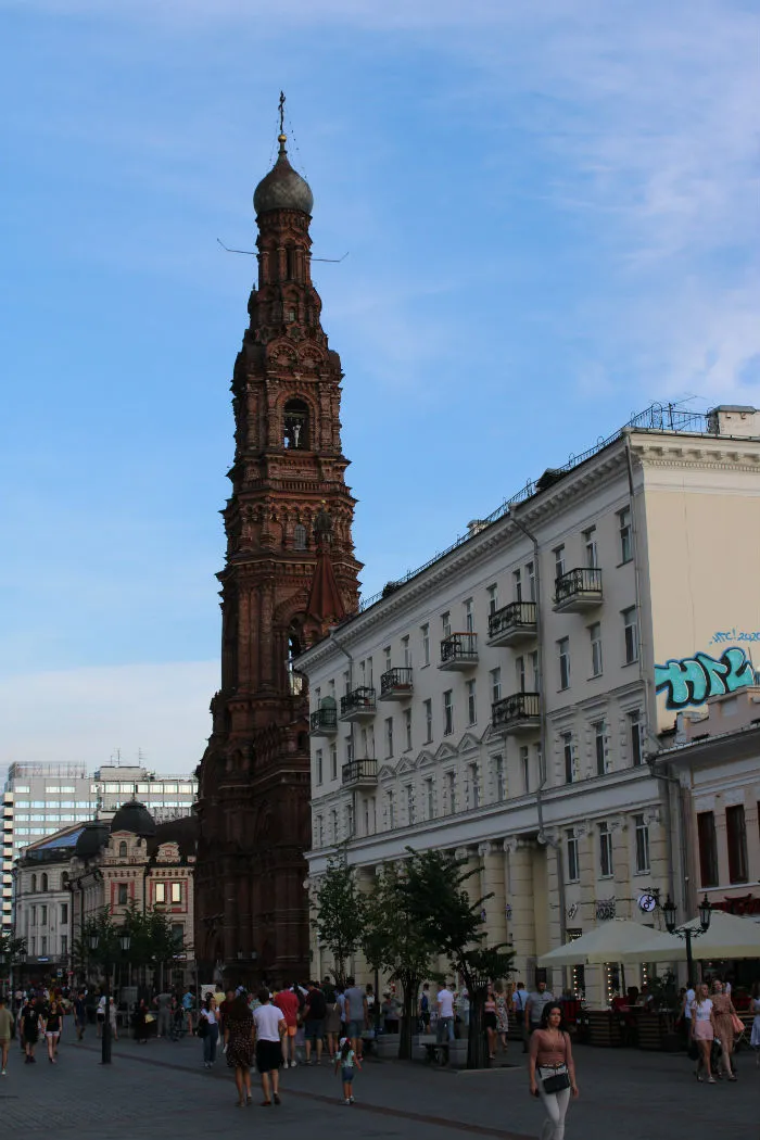 Достопримечательности улицы Баумана Колокольня Богоявленского собора
