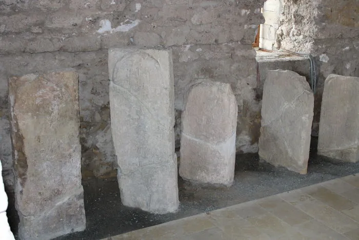 Надгробные плиты в Северном мавзолее