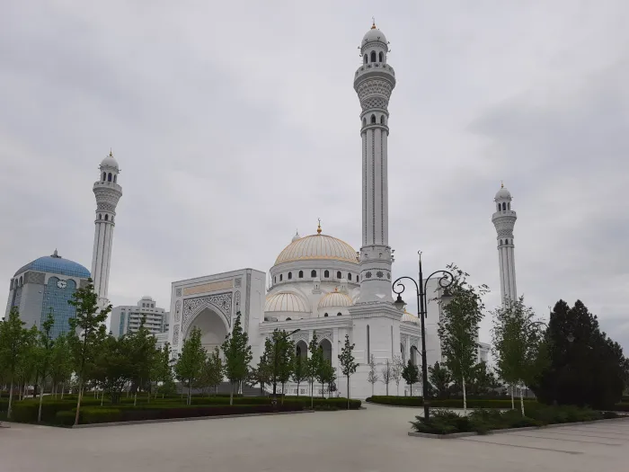 Достопримечательности Чечни Мечеть Гордость Ислама в Шали