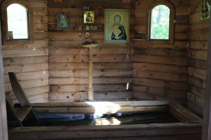 Святой источник в Алакаевке Купель