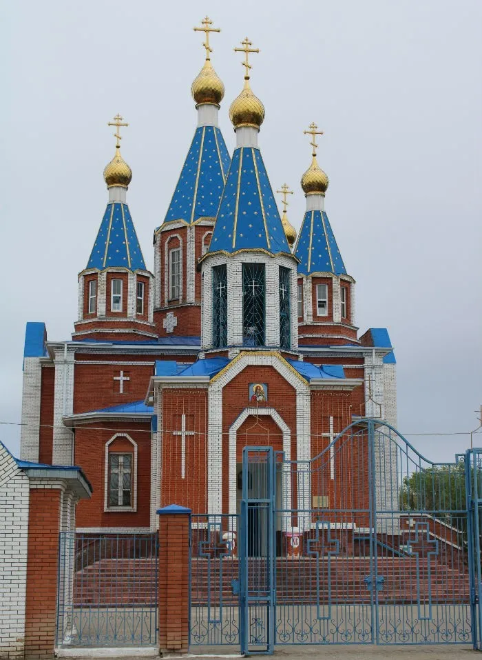 Православные храмы Астраханской области Церковь Смоленской иконы Божьей Матери в Камызяке