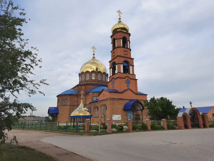Григорий Журавлёв Свято-Троицкий храм в селе Утёвка