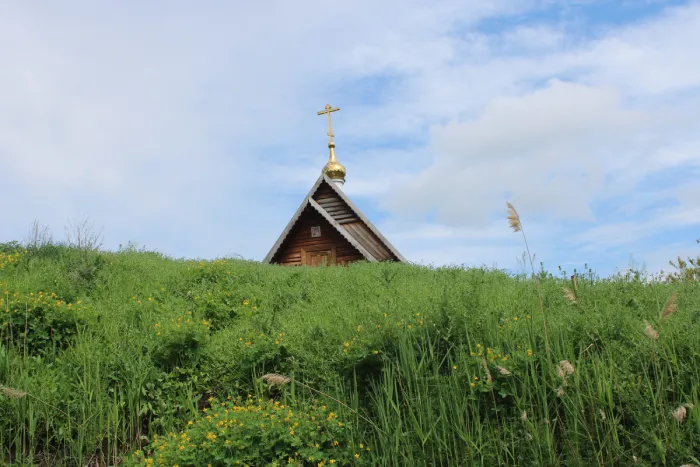 Святой источник в селе Кабановка Часовня