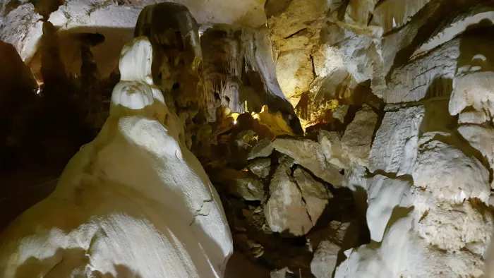 Мраморная пещера Зал перестройки