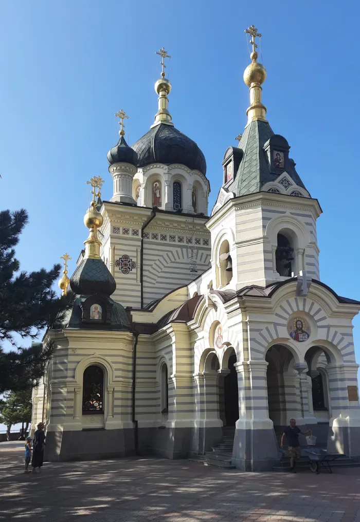 Православные храмы Крыма Форосский храм Вознесения Христова