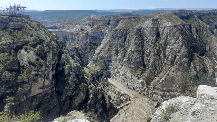 Сулакский каньон Смотровая площадка "Язык тролля"
