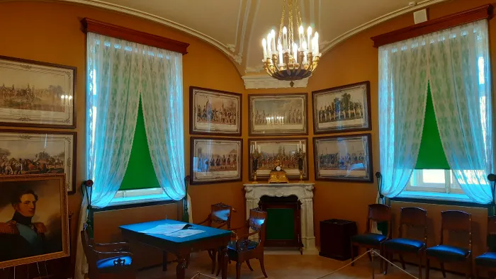 Гатчинский дворец Малый военный кабинет