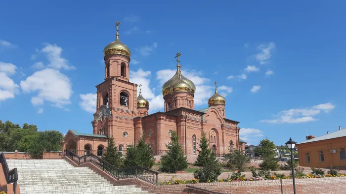 Воскресенский монастырь в Тольятти Церковь иконы Отрада и Утешение