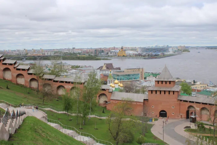 Панорама Нижного Новгорода