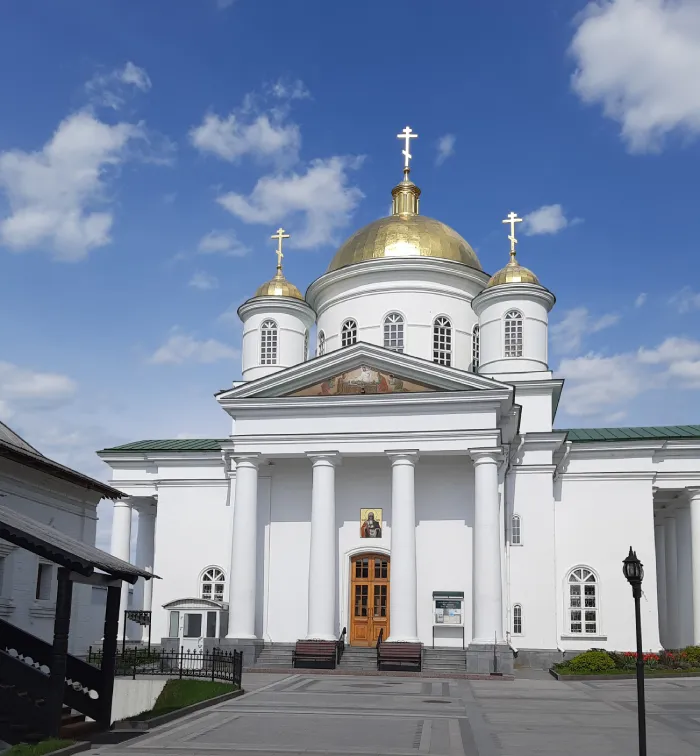 Благовещенский монастырь в Нижнем Новгороде Алексеевский храм