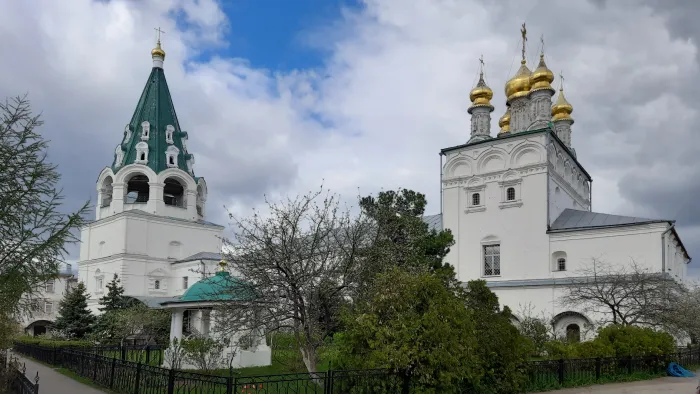 Макарьевский Желтоводский монастырь Успенская церковь с Колокольней